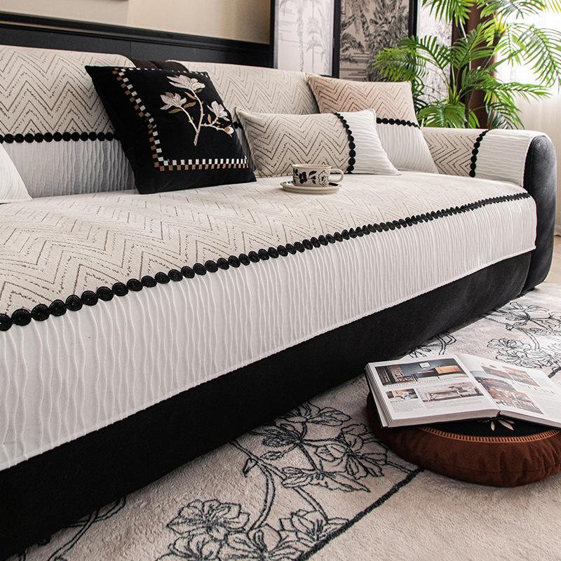 Подушка для дивана Новый Универсальный Чехол для дивана-комбинации на четыре сезона Подушка для сиденья Цельный Чехол для дивана Ткань Полотенце Подушка