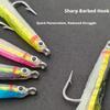 Realistic Fish Eye Surf Candy Fly Lure Stainless Hooks Sea Trout Fly  Saltwater Fishing