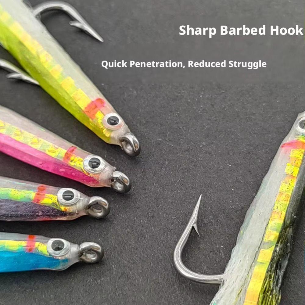 Realistic Fish Eye Surf Candy Fly Lure Stainless Hooks Sea Trout Fly Saltwater Fishing