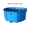 ZOKE Складной круглый каркасный холщовый бассейн