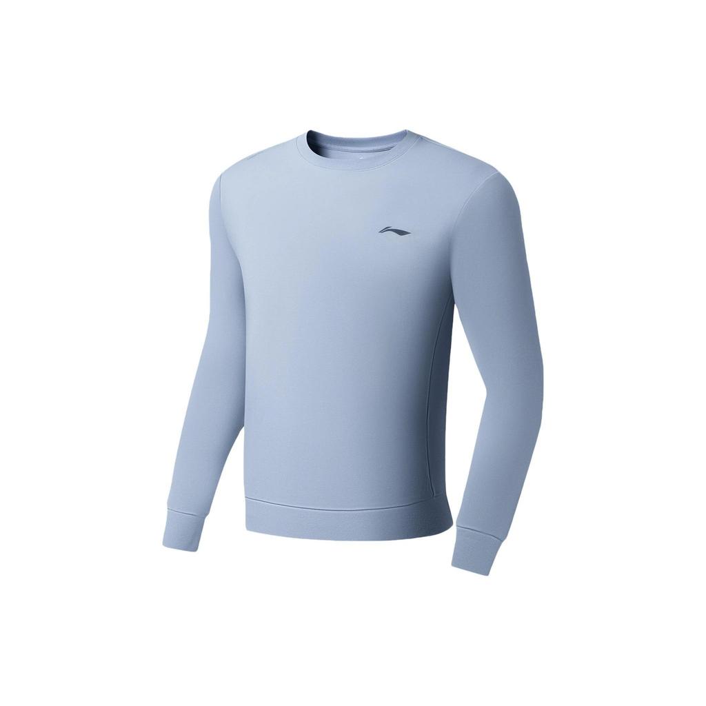 Свитшот Li Ning Fitness Series Мужской Мягкий Серо-Синий AWDSB81-5