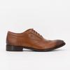 Men's Smooth Leather Lace-up Derbies PIERRE CARDIN