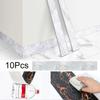 10 шт. самоклеящаяся линия для подоконника, линия для отделки стены, линия угла стены, настенная наклейка, домашний декор, плинтус, бордюр 12*60 см