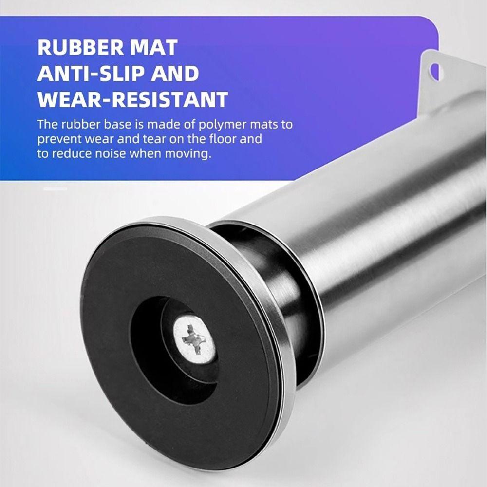 1 шт. ножка для мебели из нержавеющей стали, регулируемая по высоте, опорная стойка, новые ножки для дивана и кухонного шкафа