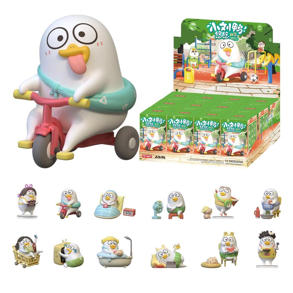 POP MART DUCKYO's Leisure Life Series [Assorted Box] Pop Mart Gachapon Blind Box Figure Plastic Model Premium Toy PVC Soft Vinyl Original Character