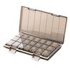 Large-Capacity Medicine Organizer for Morning Noon Evening Portable Easy To Open 12 Capsules or 25