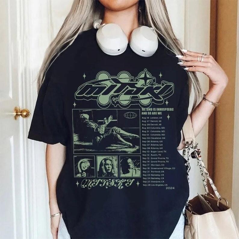 Mitski Tour 2024 Men Women Unisex T-shirt Gift for Fans N2908_29