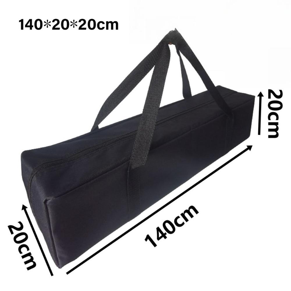 Black Storage Bag Large Travel Picnic Handbag High Quality Canvas Canopy Pole Bag  Outdoor Supplies