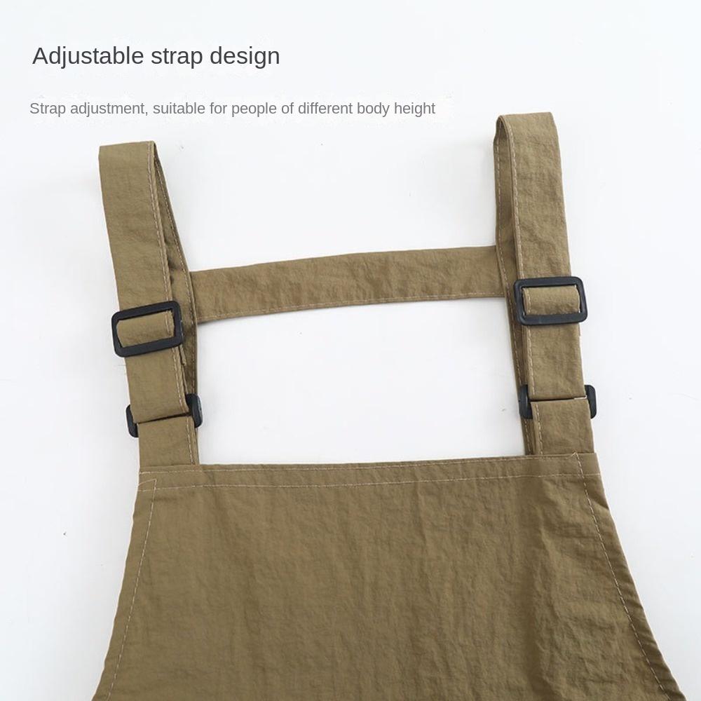 Waterproof Kitch Apron Cartoon Cooking Smock Portable Chef Apron for Home Kitchen