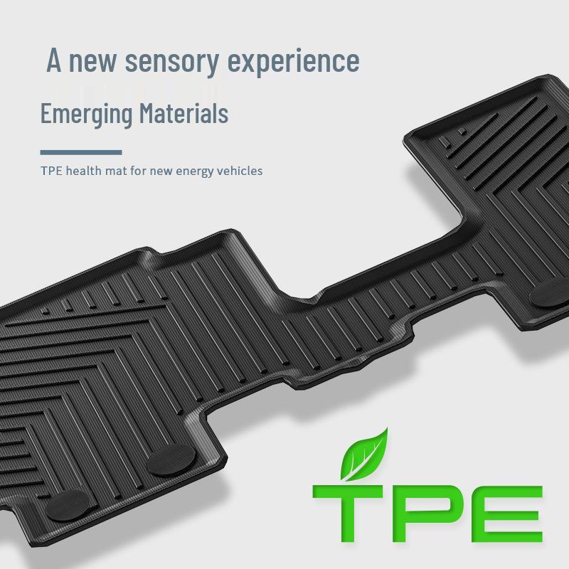 Водонепроницаемые ТПЭ коврики для Mitsubishi Delica D5 2019-2021 (Правый руль)