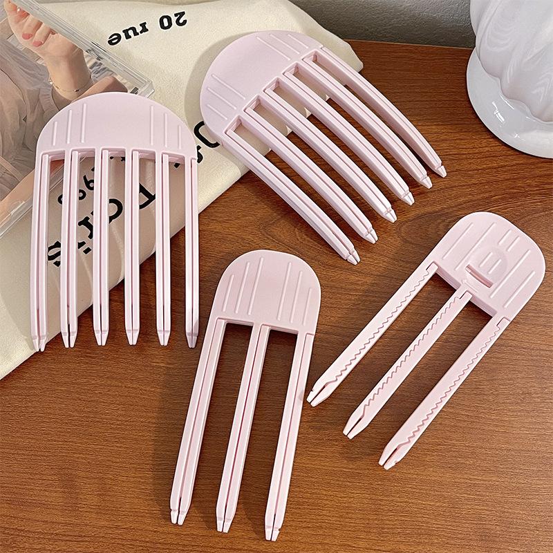 Пушистая заколка для волос, бигуди для челки, заколки для придания объема корням волос, женские заколки для завивки и фиксации формы, объемный ролик для волос