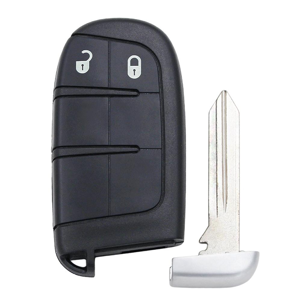 YOUBBA Smart Remote Key Shell For Jeep Renegade Compass Cherokee Dodge Ram 1500 Journey Charger Challenger Chrysler 1500 2/3/4/5