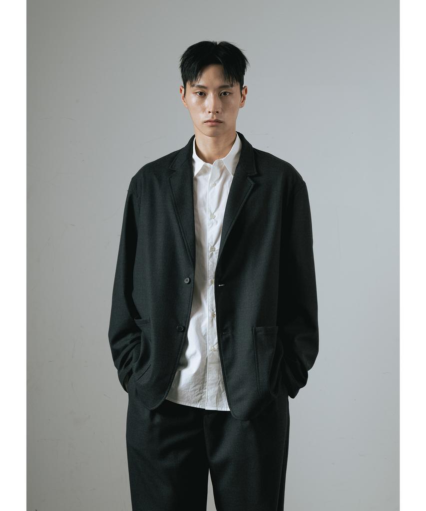 Wagi Flannel Wool Pritzker Pants (Charcoal)