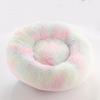 Home Plush Pet Nest Winter Cat Nest Dog Nest Warm Detachable and Washable Round Cat Nest Pet Bed Seasonal Universal Decoration