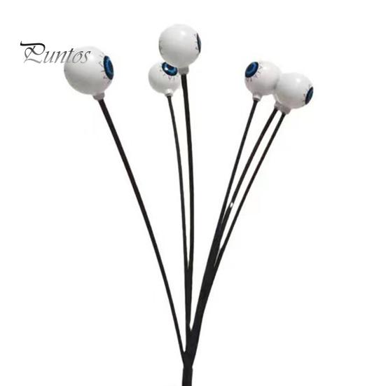 Хэллоуин наземный светильник на солнечной батарее уличный призрачный глазной светильник жуткий демонический глаз украшение для вечеринки на Хэллоуин двор садовый декор