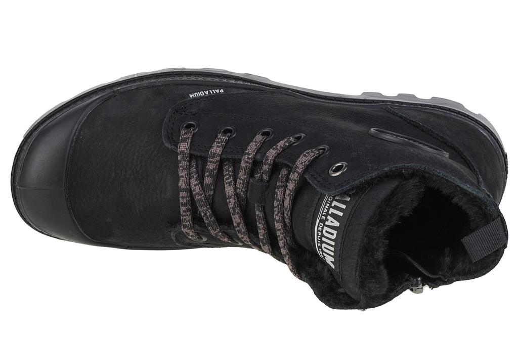 Palladium Pampa Hi Zip WL, женские черные кроссовки