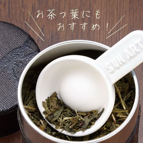 Sun Art Seto Ware Гладкая ложка, белая, Сделано в Японии, 244554