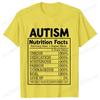 Женская одежда Футболка «Аутизм Питание» для женщин Футболки Месяц осведомленности об аутизме Цитата об аутизме Летние футболки Принятие Топы Y2k