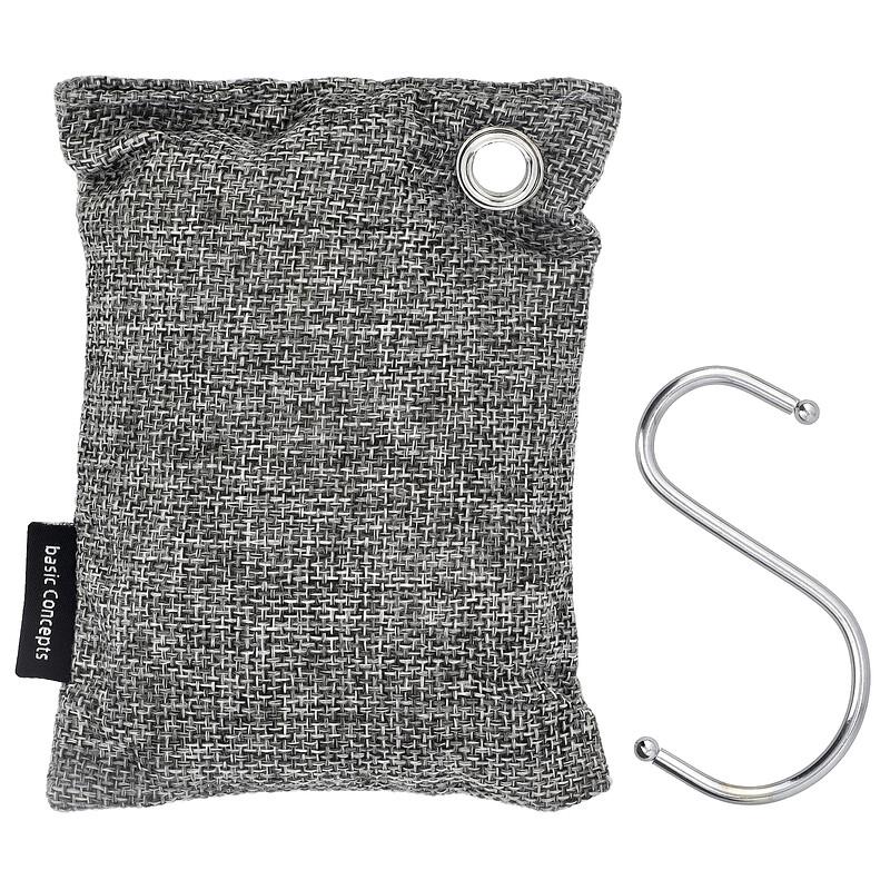 Bamboo Charcoal, Odor Absorbing Bags, 6 Pack
