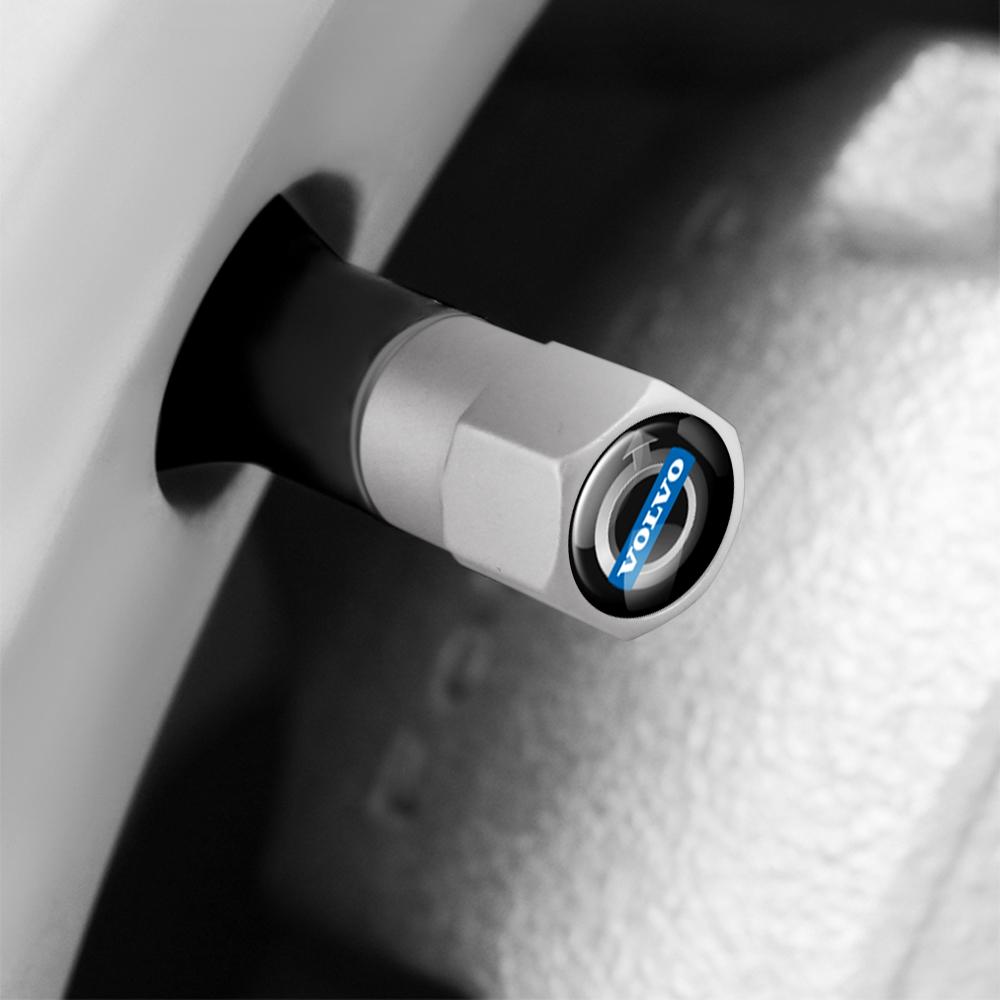 Volvo Колпачки на ниппель колеса автомобиля Чехол Кольцо-брелок для ключей автомобиля из замши Для V60 V40 XC90 XC40 S60 XC60 V70 S90 V90 Аксессуары