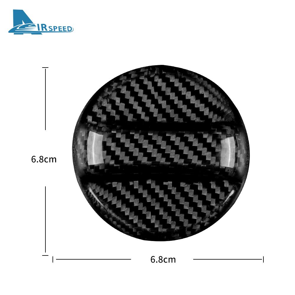 Real Hard Carbon Fiber Cover Universal For Mazda 3 5 6 CX-3 CX5 CX-5 M5 M6 3 Axela 6 RX8 Car Gas Fuel Tank Cap Replacement