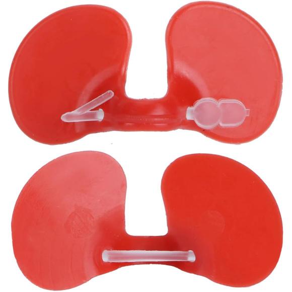 500 шт. Очки для куриц, Многоразовые куриные шоры, Инструмент для очков от расклевывания, Фазаны, Птицеводство, Шоры, Очки для птицеводства, Необходимые,