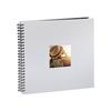 Album Photo - FineArt - 36 X 32 Cm - 50 Pages - Couleur Gris - Mixte