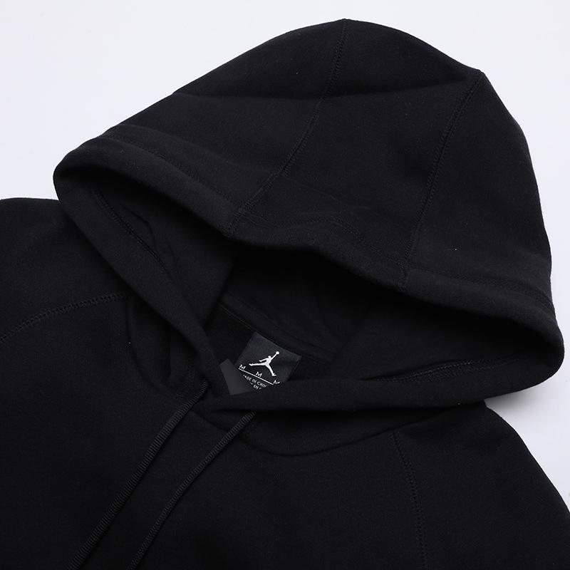 Jordan Sweatshirts Men's Black Hooded Moderate Regular AQ1209-010