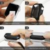 PC Case+Tempered Screen Protector For Apple Watch Ultra 3-1 11 10 46/42mm Integrated Hard Shell iWatch 9 8 7 6 5 4 SE 45mm 44mm
