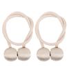 2Pcs Strong Magnetic Curtain Tiebacks Tie Backs Buckle Holder Holdbacks Window Decorative