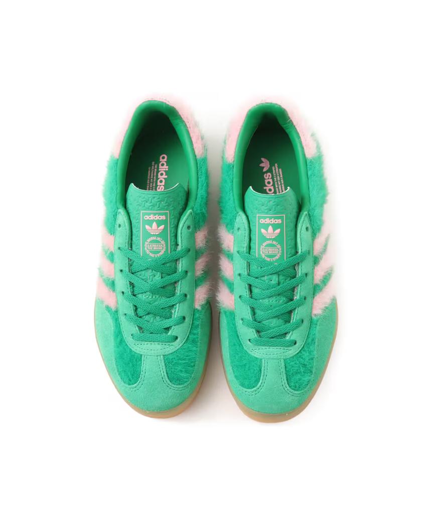 JP8342 adidas Originals Gazelle Indoor Зеленый Свечение Розовый Резина (Мужской)