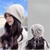 New Styles of Hats Women's Winter Woolen Hats Pile Hats  Couple's Headscarves  Knitted Hats  Spring and Autumn Postpartum Hats