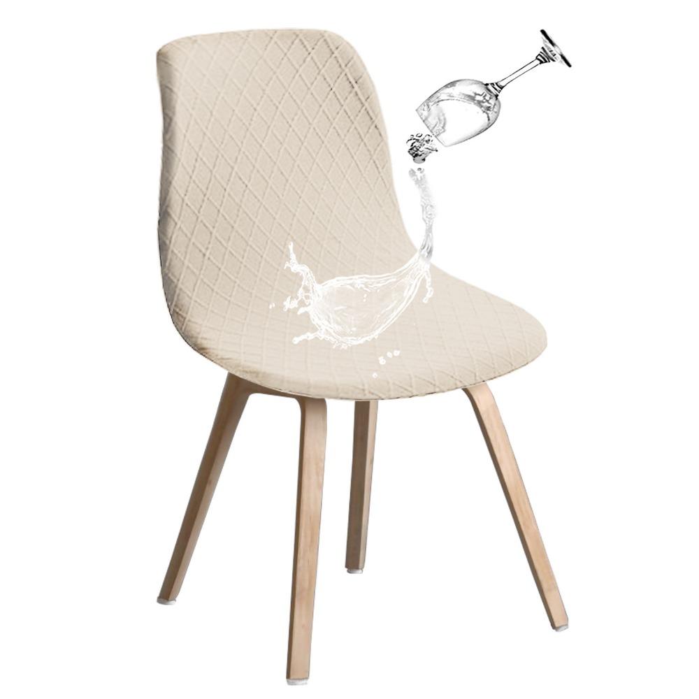 Эластичный чехол для ресторанного табурета Мягкий Пылезащитный Чехол для обеденного стула Моющийся Утолщенный Жаккардовый Эластичный Чехол для стула Кухня