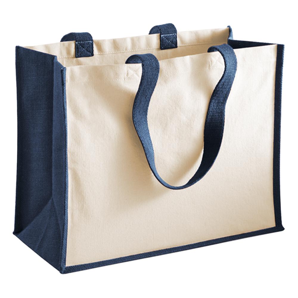 Westford Mill Classic Jute Printable Shopper Bag