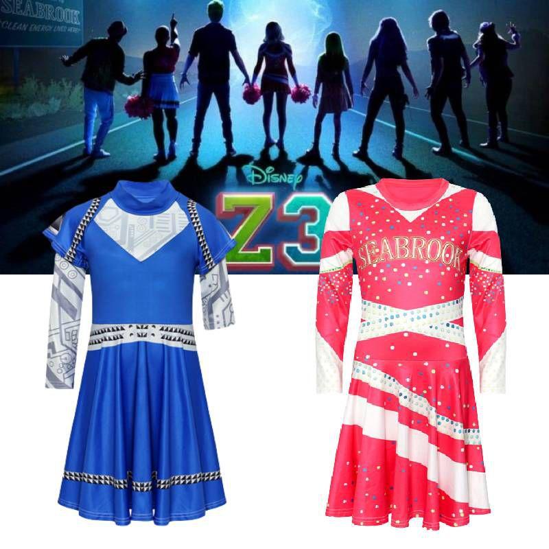 Zombie 3 Halloween Cheerleader Costume For Girls Premium Quality And Vivid Colors