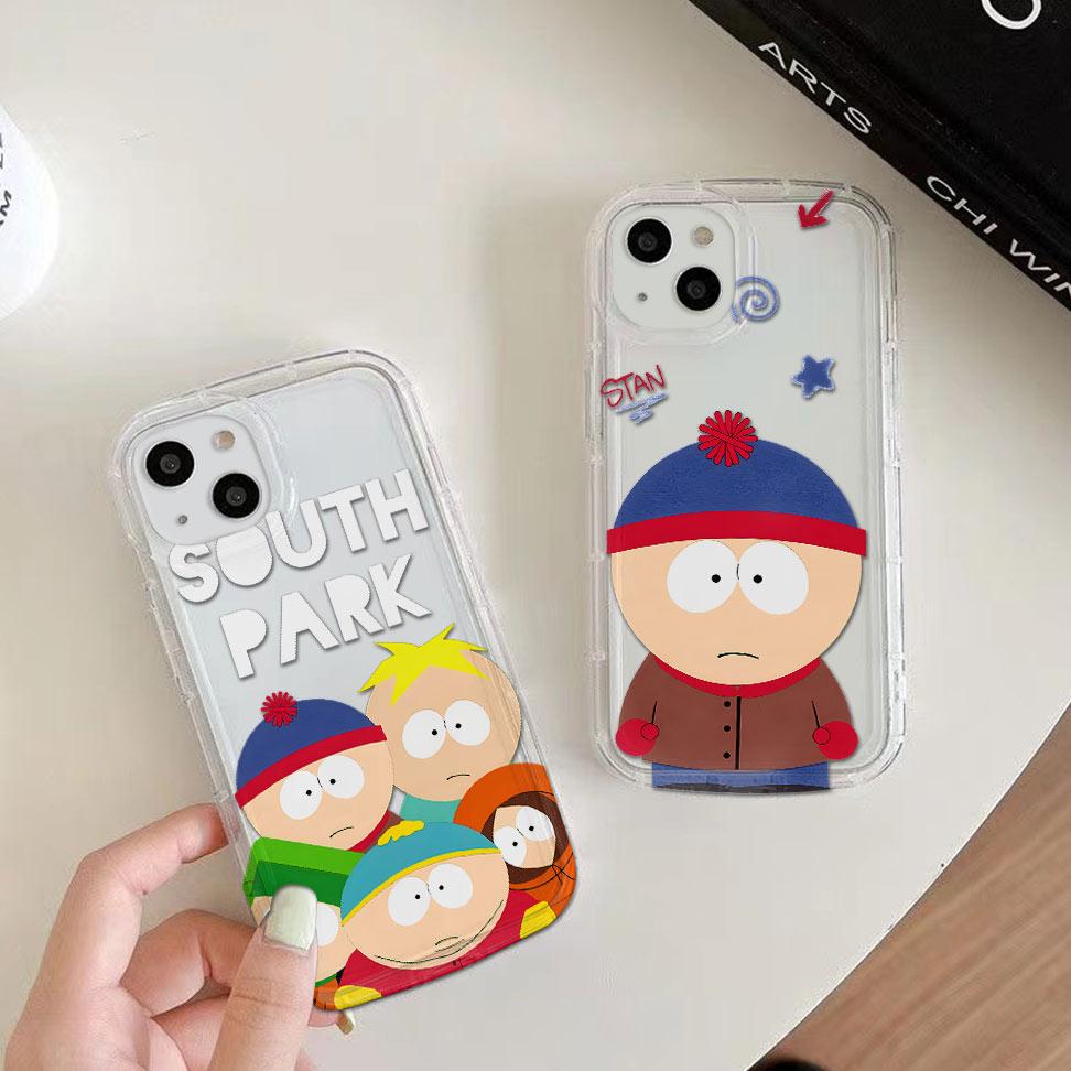 Забавный мультяшный чехол для телефона Xiaomi Redmi 12C 10 10C 9 9A 9C 9T K40 Note 13 12 11 Pro Plus 4G 5G S-South-Park Прозрачная задняя крышка