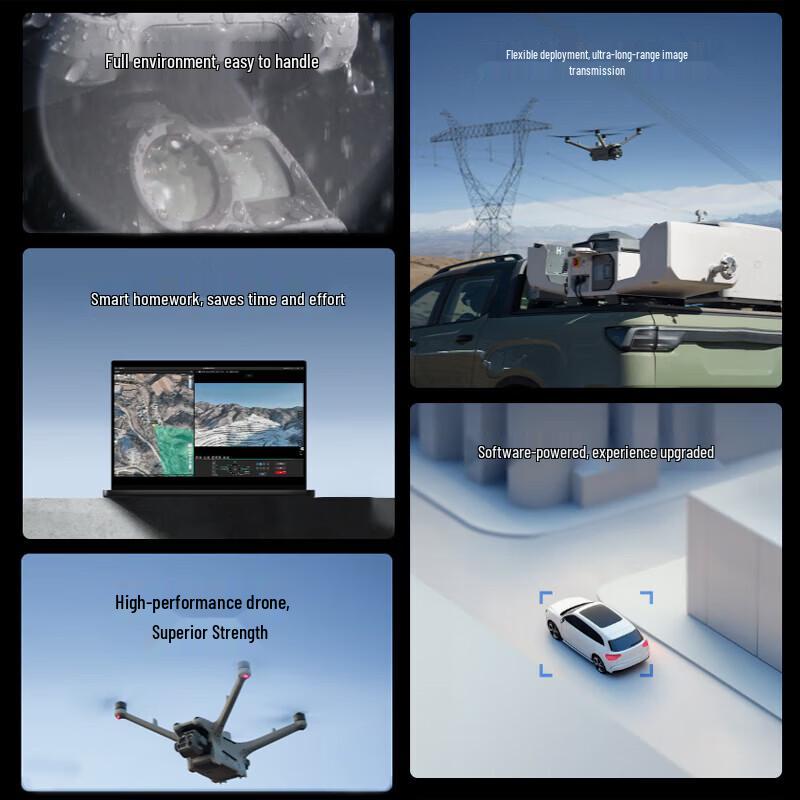 DJI Matrice 4D Enterprise Drone with Parachute and Thermal Camera (CN version)