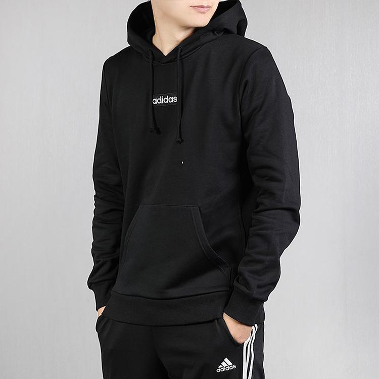 adidas Neo C+ толстовка с капюшоном, пуловер, мужские топы, черный EI4681