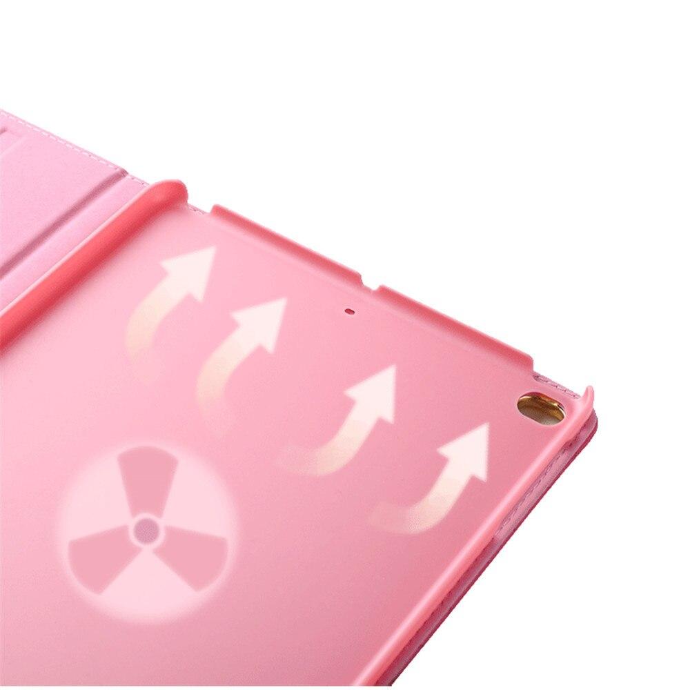 Кожаный чехол с дизайном Crown для iPad 9,7 2017 2018 Air1 2 10,5 air3 10,2 mini, защитный противоударный чехол для планшета с подставкой, чехол