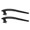 2PCS Bike Mudguard PC Nylon Adjustable Quick Release Front and Rear Universal Cycling Mud Guard for Gravel and Road Bike