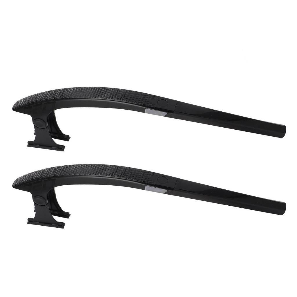 2PCS Bike Mudguard PC Nylon Adjustable Quick Release Front and Rear Universal Cycling Mud Guard for Gravel and Road Bike