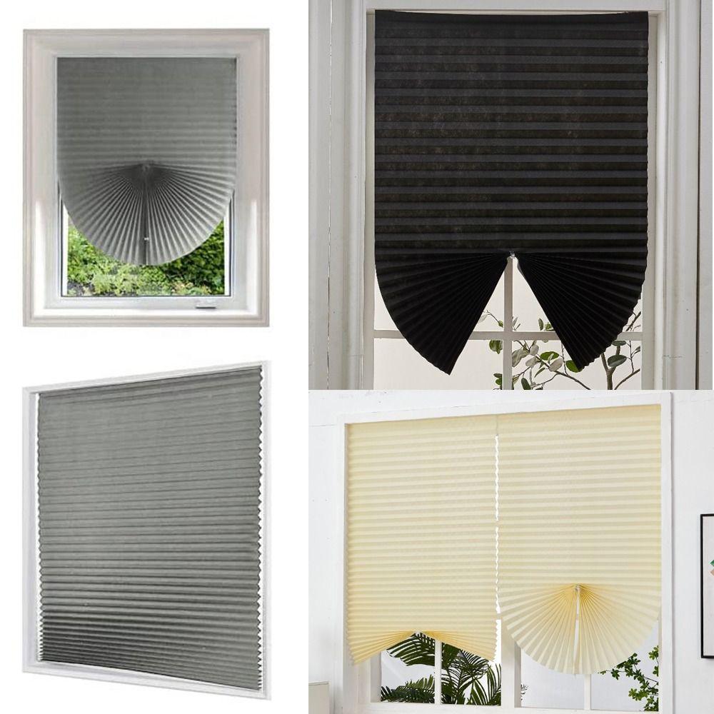 Insulated Temporary Curtain Window Shade Travel Window Cover Sunshade Curtain Half Blackout Blind