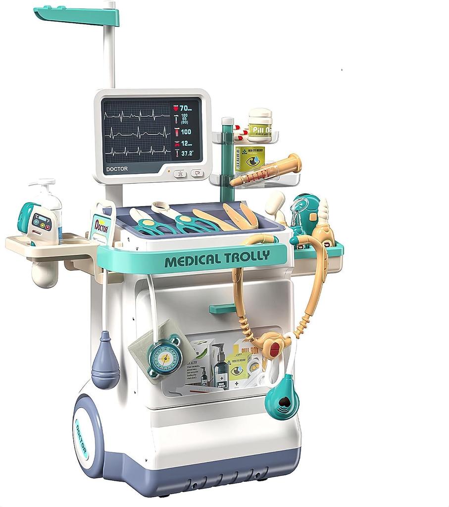 Набор доктора для детей, игровой набор для малышей «Доктор», с медицинским пунктом, стетоскопом, ролевая медицинская игрушка для девочек и мальчиков