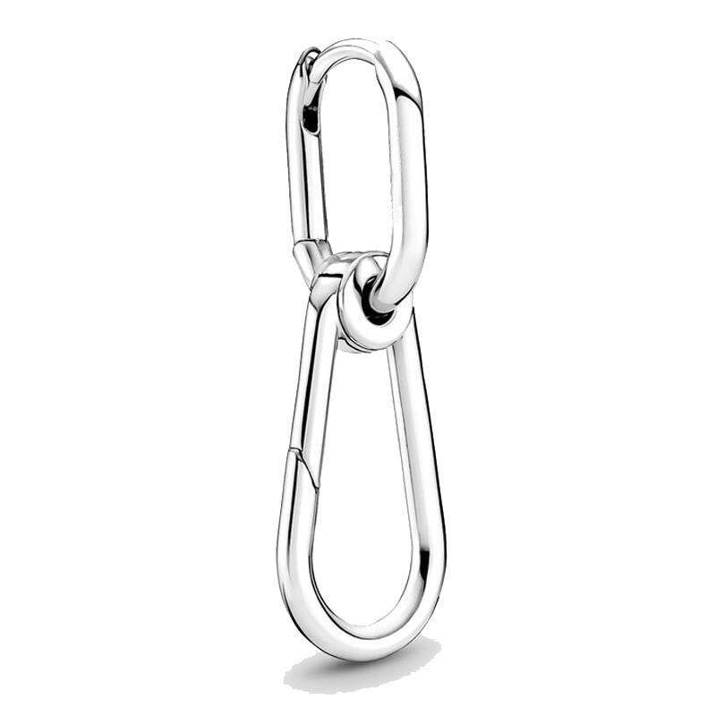 Подлинная 925 пробы серебряная паве-ссылка ME Cool Banana Moon Power Light Me Up серьга-кольцо для женщин подарок на день рождения ювелирные изделия