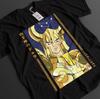 Футболка Saint Seiya Shiryu Футболка Hyoga Футболка Shun Топ Ikku Аниме Графическая Футболка
