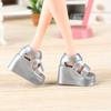 30cm Dolls Daily Wear for 11.5" Doll Sneakers Foot Flat Shoes High Heels Cool Sunglasses