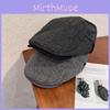 Stripes Fashion Beret Hat With Windproof Breathable Design For Winter Gifts