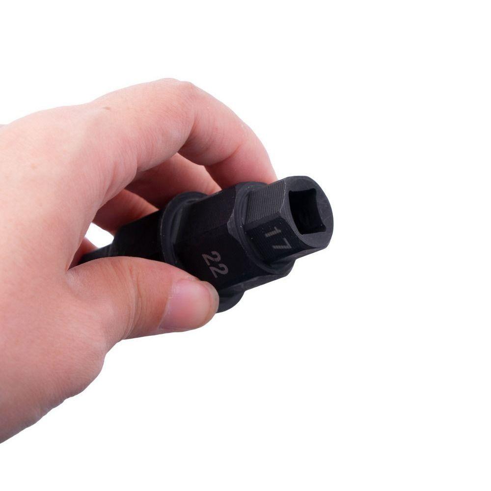 17 19 22 24mm Front Wheel Axle Removal Tool 4-In-1 Repair Wrench Durable Hex Key Socket