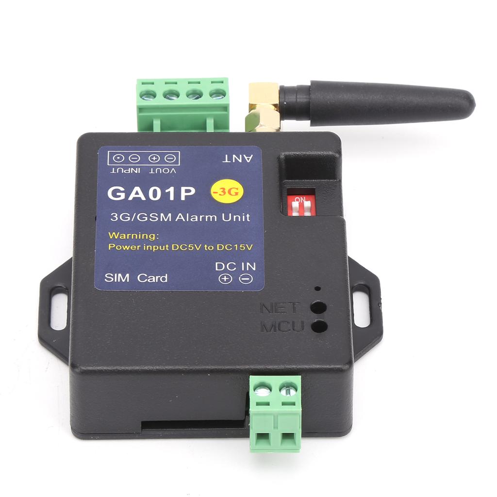 GA01P 3G/GSM Alarm System 1 Way Input Mini Smart Power Failure Alert Mobile Phone Remote Control