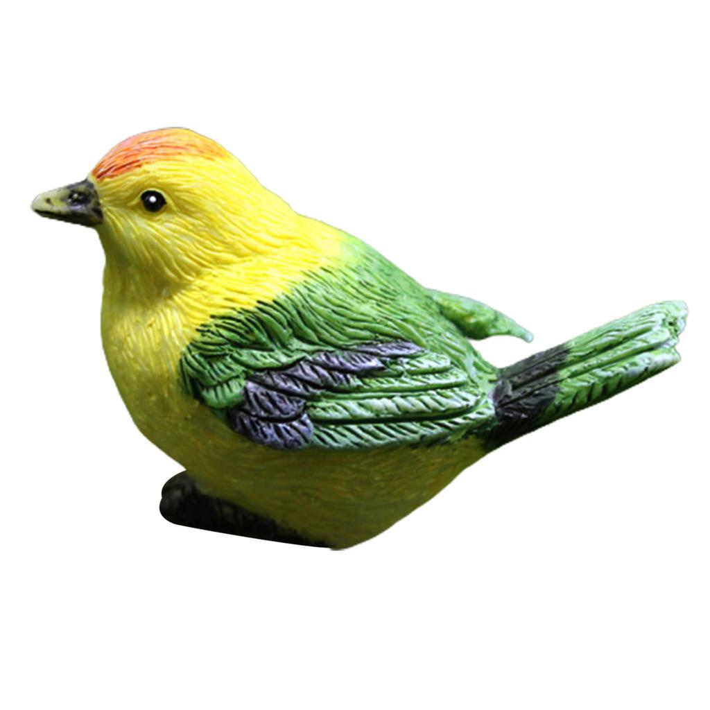 Garden Statues Yard Ornament Resin Bird Ornament Animal Statue DIY Sculpture Tree Decor Outdoor Decor Garden Ornament